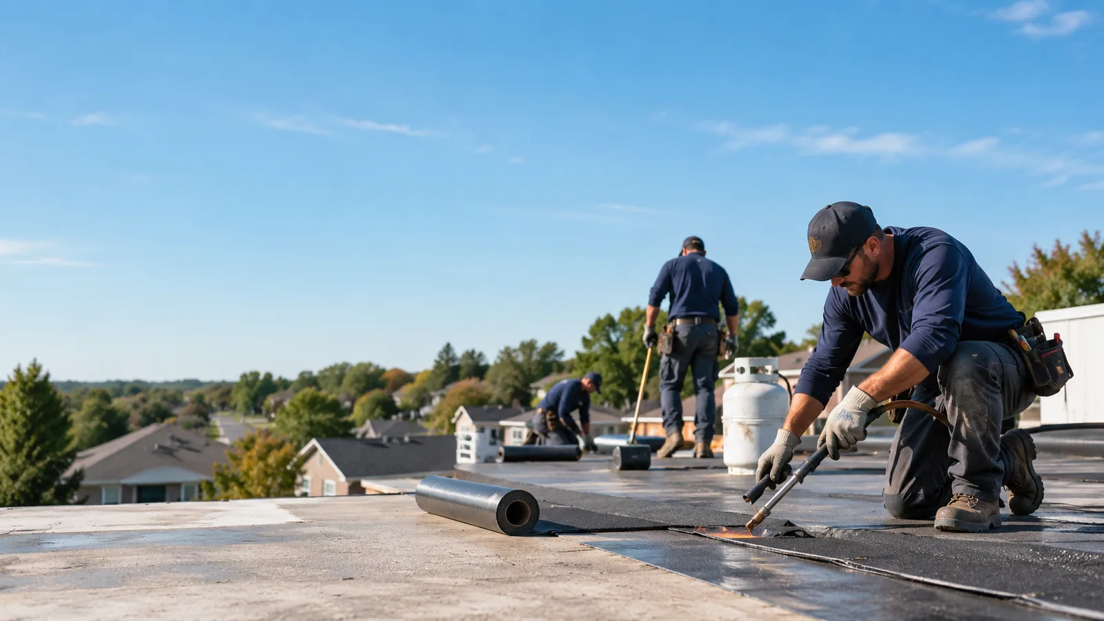 Flat Roof Leak Repair providers in Delta, IA